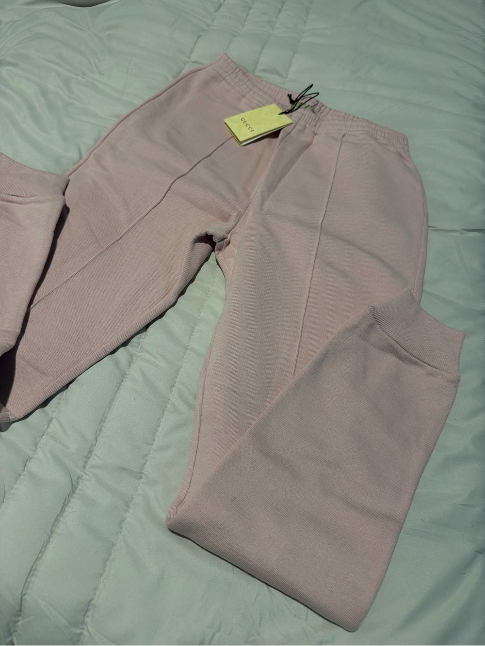 Gucci Kids Light Pink Jogger Pants